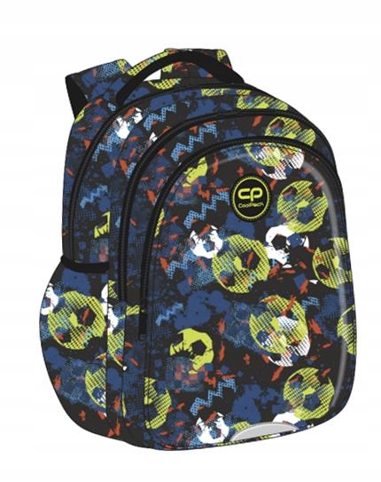 Školský batoh Coolpack Jerry Football blue pre mládež